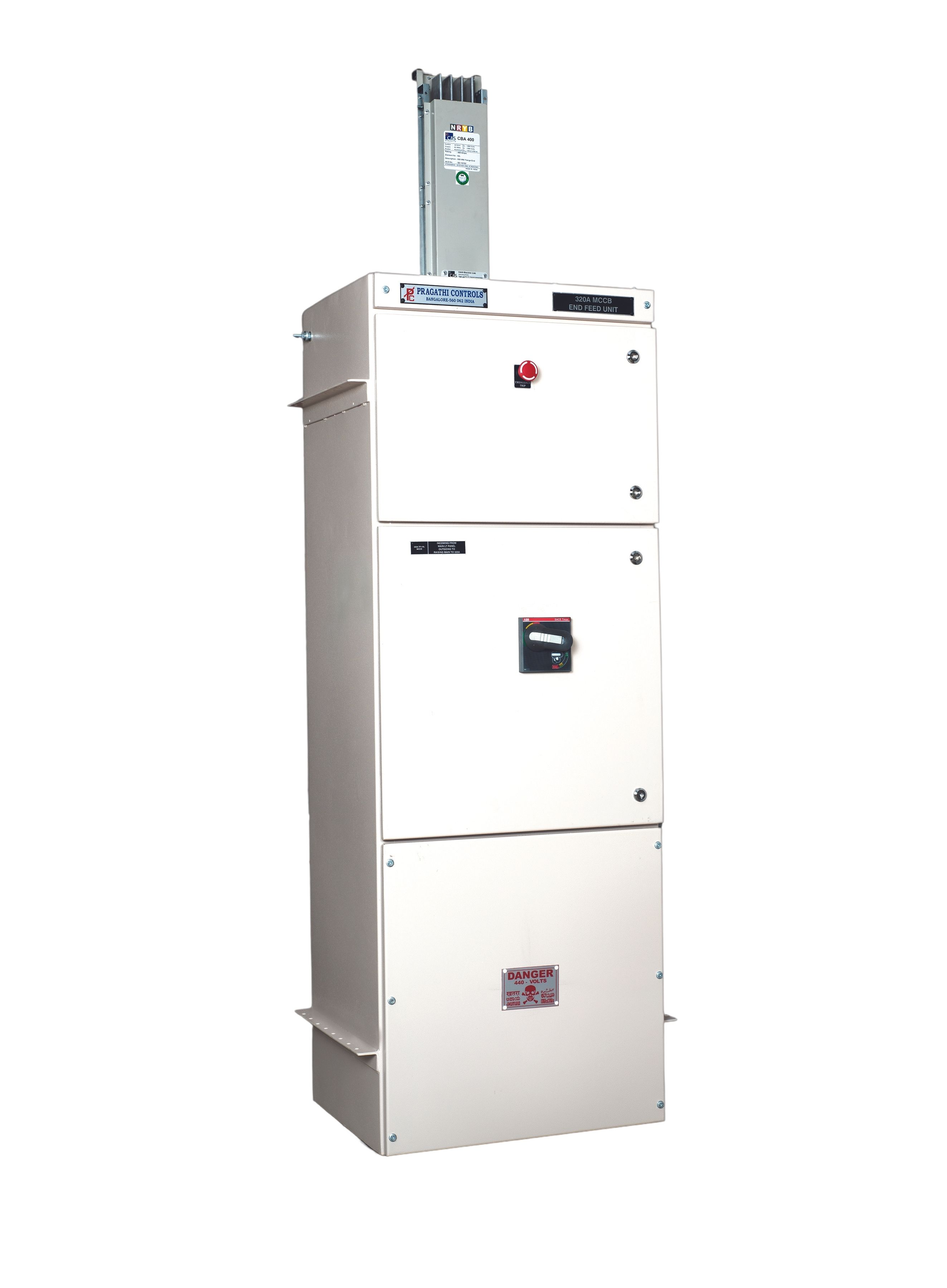 320 Amps end feed unit